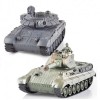 Радиоуправляемый танковый бой T90 и Tiger King 128 - 99820