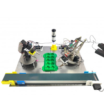 Учебно-лабораторный комплект автоматизированной производственной линии Hobots